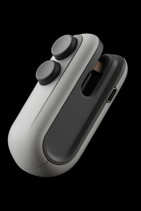 Portable Mini Sealing Machine 2 in 1 USB Rechargeable Magnetic Bag Sealer Heat Seal with Cutter